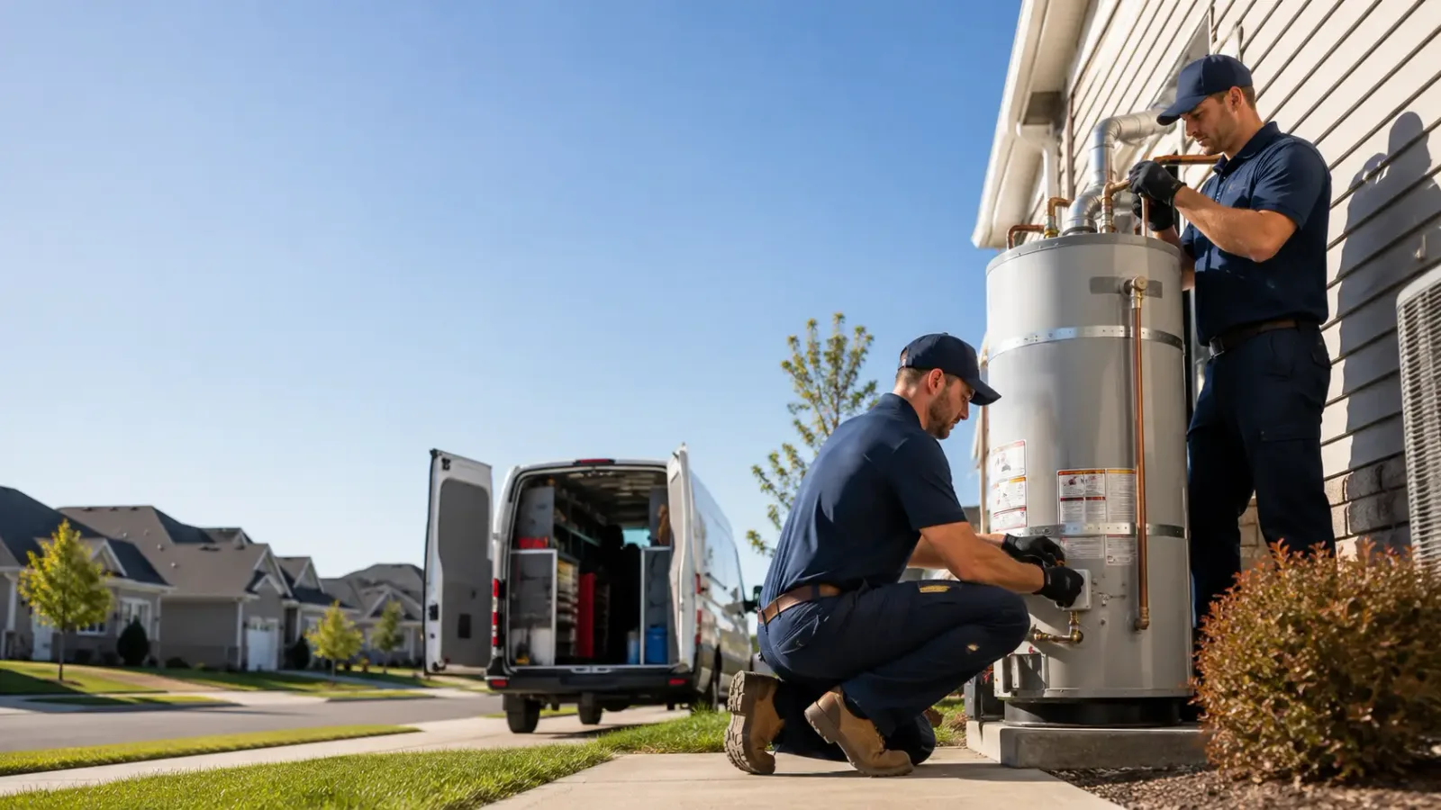 Water Heater Installation in Wilson, MI